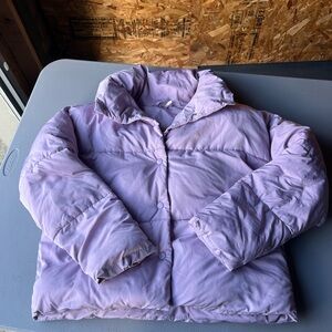 Free People Lavender Puffer Jacket